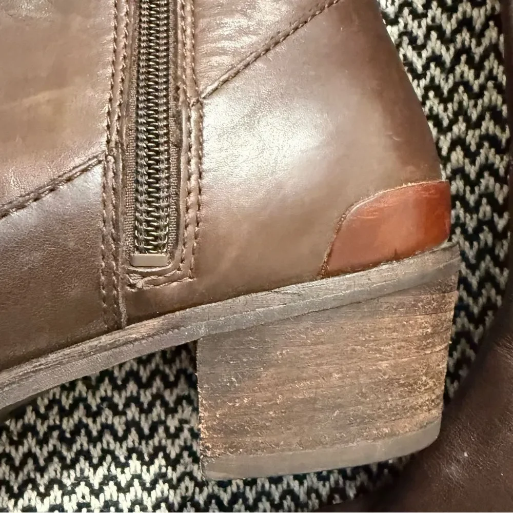 UGG Cierra Tall Lodge Brown Leather Riding Boots
